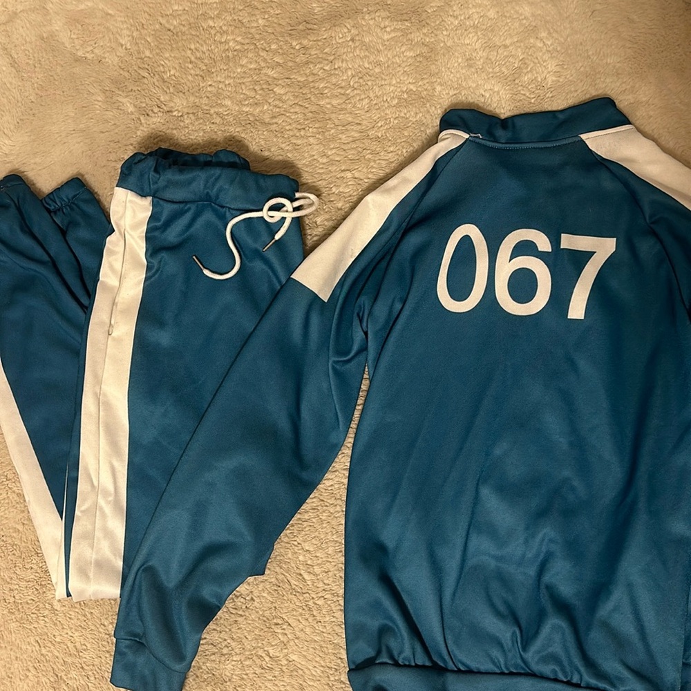 Squid Games Player 067 Halloween Costume